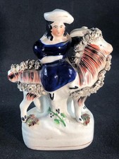 Antique staffordshire pottery for sale  GLASGOW