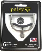 Capo de guitarra Paige 6 cordas níquel P-6N fabricado nos EUA, usado comprar usado  Enviando para Brazil