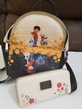 Mochila Disney Loungefly COCO Espejo Caléndula Con Billetera segunda mano  Embacar hacia Argentina