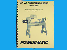 Powermatic model 3520a for sale  Goddard