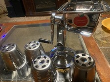 Cortador de Cozinha Gourmet Saudável Vintage King Kutter Processador de Alimentos Fatiador 4 Cones comprar usado  Enviando para Brazil