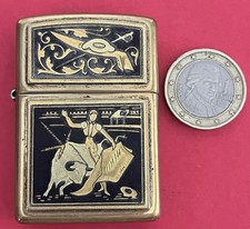 Briquet zippo laiton d'occasion  Sallanches