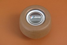 Tampa de buzina de volante esportiva marrom AMC original estado perfeito Jeep CJ Wagoneer 1970 comprar usado  Enviando para Brazil