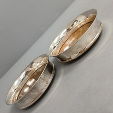 silver coasters silver for sale  GRANTHAM