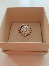 anello oro granate usato  Bari