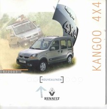CD presse / press photo CD Renault Kangoo 4X4 08/2003 comprar usado  Enviando para Brazil