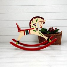 horse folkart rocking for sale  Green Bay