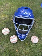 Usado, 🔥Bom equipamento de captura All Star azul royal CP30Pro com protetores de perna e peito, máscara comprar usado  Enviando para Brazil