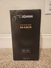 Garrafa a vácuo de vidro Zojirushi AH-EAE10BA, 1,0 litro, preta comprar usado  Enviando para Brazil