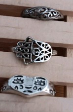 Three rings silver for sale  Springfield