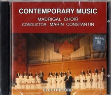 Romania CD Music CORUL MADRIGAL Choir Contemporary Marin Constantin Conductor comprar usado  Enviando para Brazil