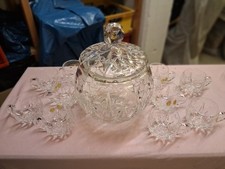 Kristall bowle set gebraucht kaufen  Hagen