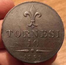 Tornesi 1859 roma usato  Olbia