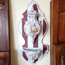 Acquasantiera ceramica decorat usato  Pescara