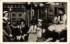 Cpa folklore around d'occasion  Expédié en Belgium
