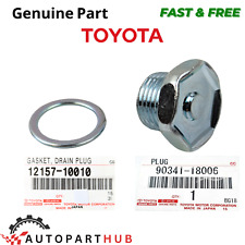 CONJUNTO GENUÍNO TOYOTA PLUGUE DE ENCHIMENTO DE EIXO TRASEIRO E JUNTA 05-22 TACOMA 07-22 TUNDRA FABRICANTE DE EQUIPAMENTO ORIGINAL comprar usado  Enviando para Brazil