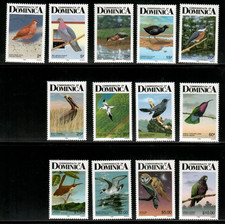 Dominica 1989 birds usato  Spedire a Italy