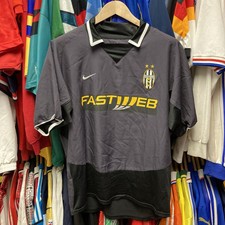 Camisa de futebol vintage Nike Juventus Away 2003-04 Fastweb grande comprar usado  Enviando para Brazil