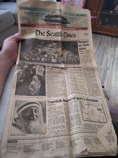Vintage seattle times for sale  Lebanon