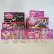 Copo de vinho champanhe Lady Victoria cristal fino copo cordial França, usado comprar usado  Enviando para Brazil