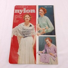 Livro de náilon estrela nº 99 malha crochê roupas grampo renda estola anos 50 Rockabilly comprar usado  Enviando para Brazil
