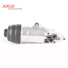 Carcaça de filtro de óleo de alumínio do motor compatível com VW Touareg Audi A4 BKH CGE CJT CYJ comprar usado  Enviando para Brazil