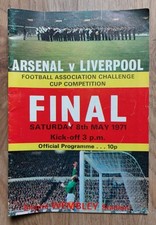 1971 arsenal liverpool for sale  BURNLEY