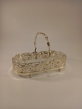 Silver plated glass for sale  STROUD