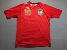 Camisa de futebol umbro 2006/08 England Away masculina tamanho M vermelha comprar usado  Enviando para Brazil