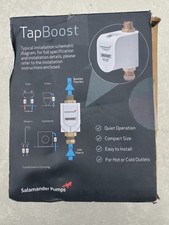Salamander Boost Pump Tapboost reforço de tomada única aumento da pressão da água NOVO comprar usado  Enviando para Brazil