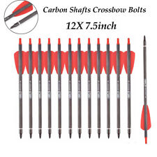 Parafusos de besta 7,5" flechas de carbono 100 grãos pontas largas ponta de flecha besta 12 peças comprar usado  Enviando para Brazil