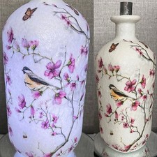 Glittered decoupaged lit for sale  BENFLEET