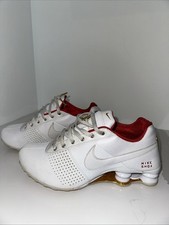 Tênis de corrida Nike Shox Deliver 317549-118 ouro branco tamanho 6.5EUA*, usado comprar usado  Enviando para Brazil