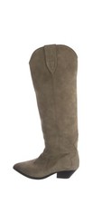 taupe boots leather for sale  Newport Beach