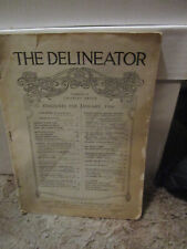 Delineator magazine january for sale  Spokane