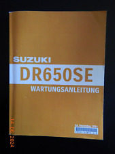 Wartungsanleitung suzuki dr650 gebraucht kaufen  Hannover