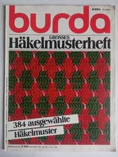 Burda großes häkelmusterheft gebraucht kaufen  Gevelsberg