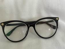 Óculos Gucci GG 0093 O 001 formato olho de gato preto comprar usado  Enviando para Brazil