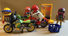 Playmobil motorbike bundle for sale  BRISTOL