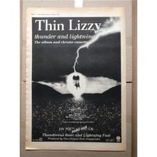 Thin lizzy thunder for sale  CHESTERFIELD