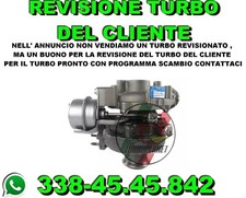Turbina turbocompressore b01v usato  San Gregorio d'Ippona