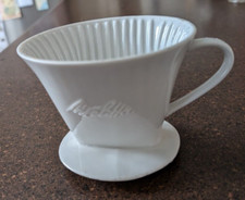Suporte de filtro de café Melitta porcelana um furo 4" de altura comprar usado  Enviando para Brazil