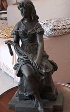 Statue pendule moreau d'occasion  Les Arcs