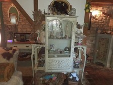 Vintage french vitrine for sale  SLEAFORD
