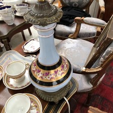 Lampe huile bronze d'occasion  Paris IX