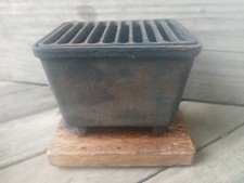 Vintage Konro Mini Mesa Hibachi Grelha Churrasqueira Ferro Fundido Feito No Japão comprar usado  Enviando para Brazil