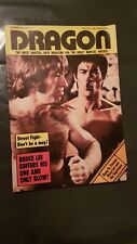 DRAGON MAGAZINE BRUCE LEE/CHUCK NORRIS COVER GREAT CONDITION  MORE LISTED segunda mano  Embacar hacia Argentina