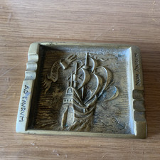Bronze ashtray signed d'occasion  Expédié en Belgium