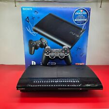 Sony PlayStation 3 - Super Slim 12GB Console - Nera - Scatola e Manuali na sprzedaż  Wysyłka do Poland