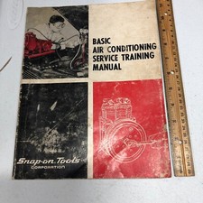 Usado, FERRAMENTAS SNAP-ON, 1985 AR CONDICIONADO AUTOMOTIVO MANUAL DE TREINAMENTO DE SERVIÇO BÁSICO comprar usado  Enviando para Brazil